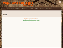 Tablet Screenshot of magalieswellnesscentre.com